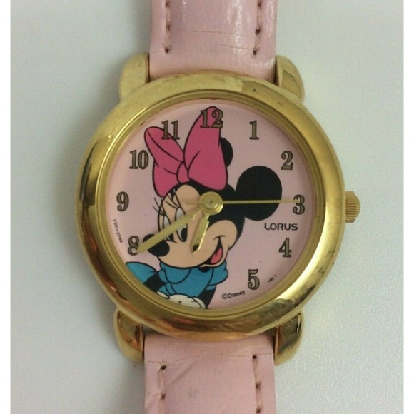 Lorus Disney Minnie Mouse Pink Watch